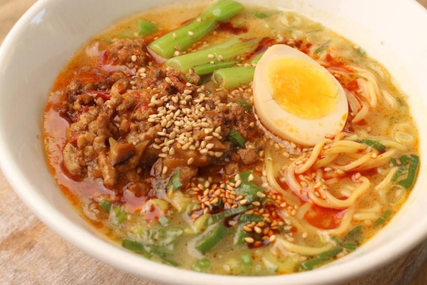 ezogiku Warning! Tonkotsu Spicy Tantan Ramen is incredibly delicious!