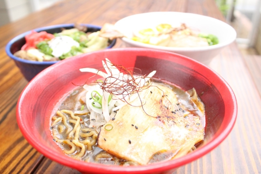 Kuro Miso Tantan Ramen with Alluring Black Broth! Plus, Try Our Convinient Donbyuri Bowls!